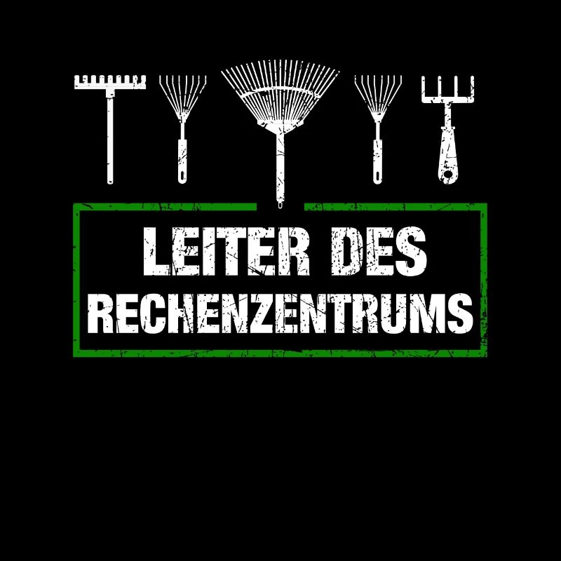Leiter des Rechenzentrums Garten Boss Chef Gärtner