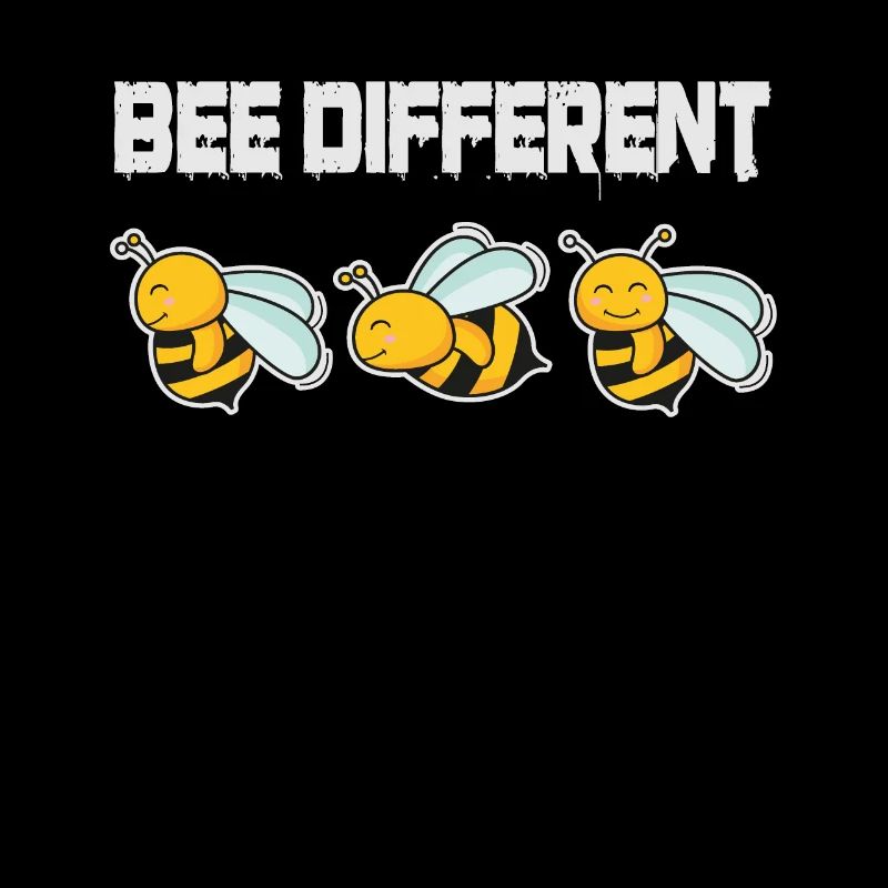 Bee Different Bees Be Different Be Yourself