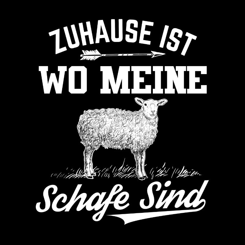 Zuhause Ist Wo Meine Schafe Sind Geschenk Schaf