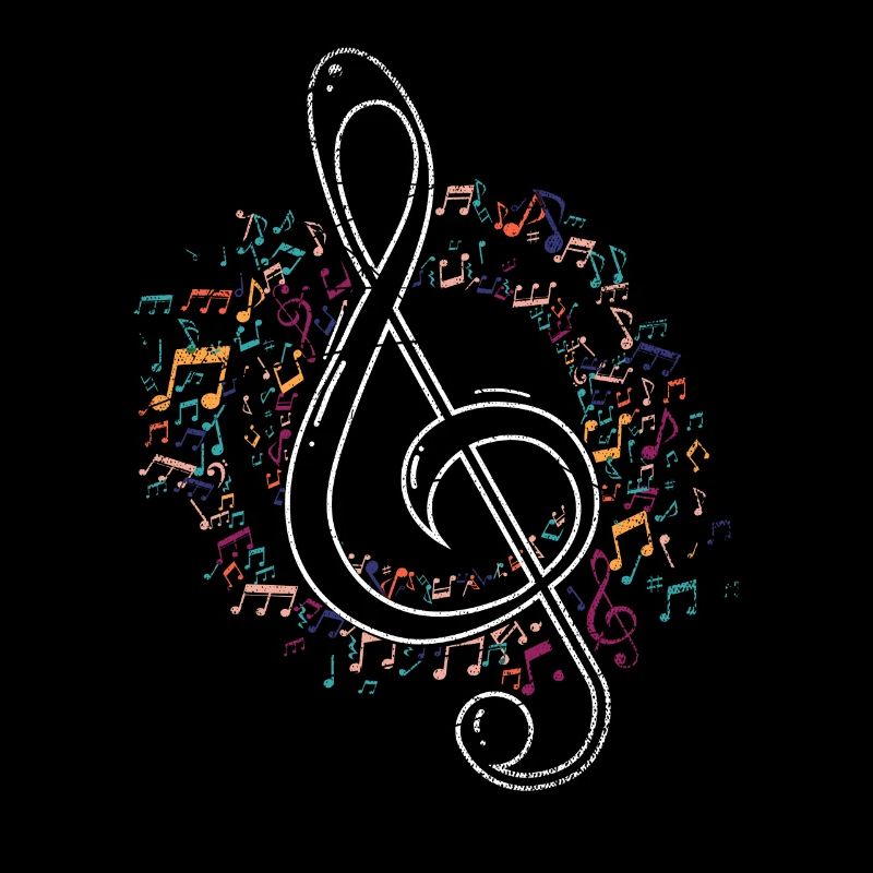 Morceau de musique Clef