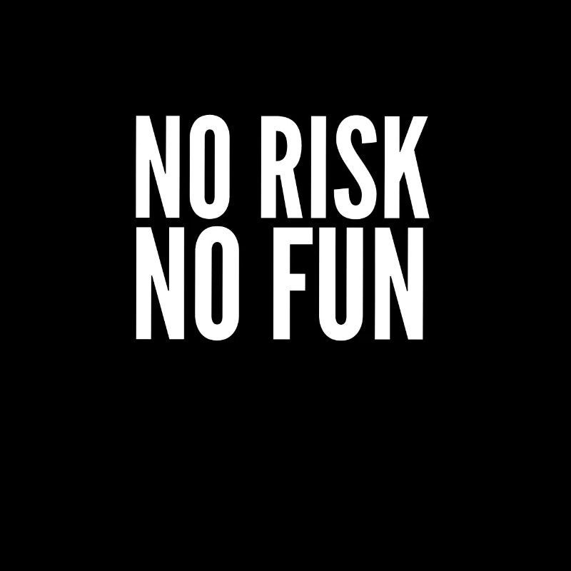No Risk no Fun Lustig Geschenkidee Geburtstag