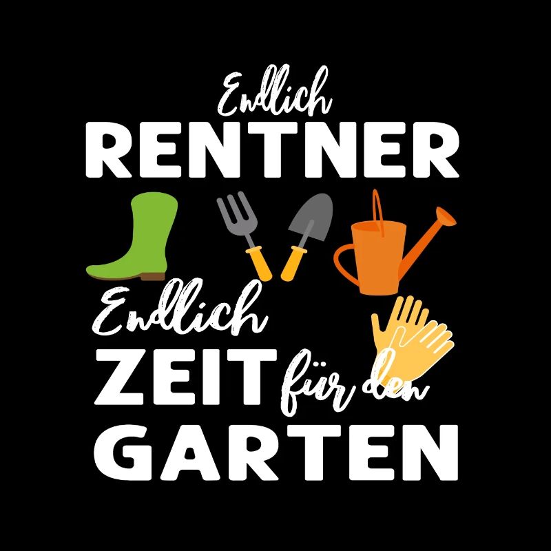 Rentner Garten - Gartenarbeit Hobbygärtner