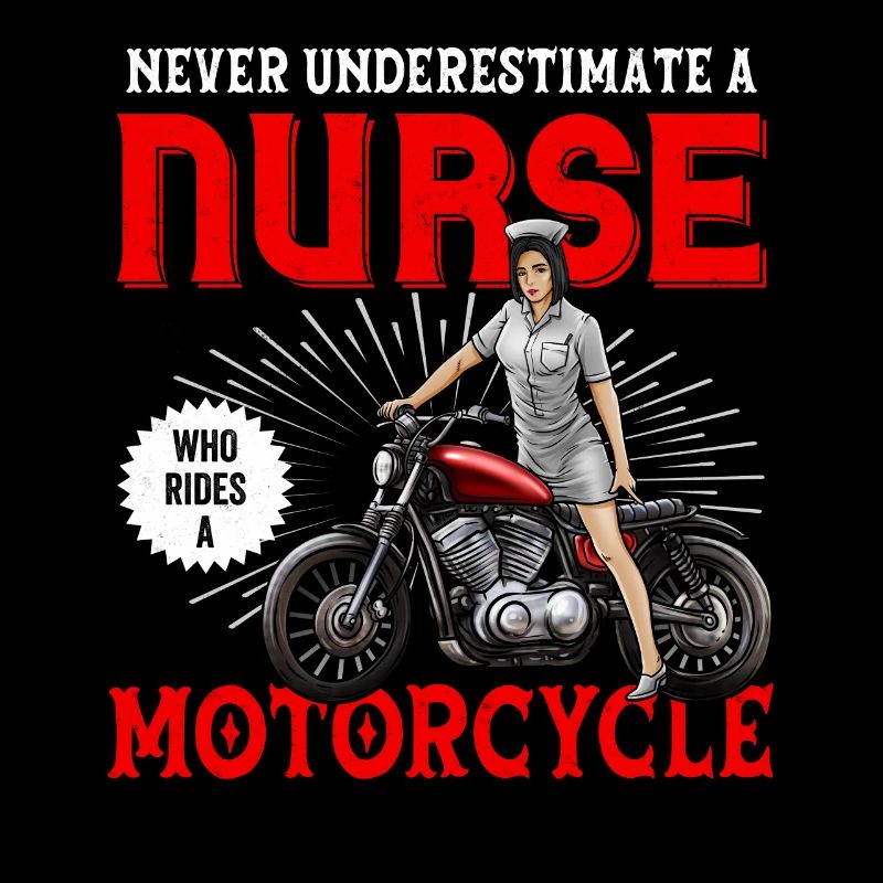 Nurse biker nurse gift