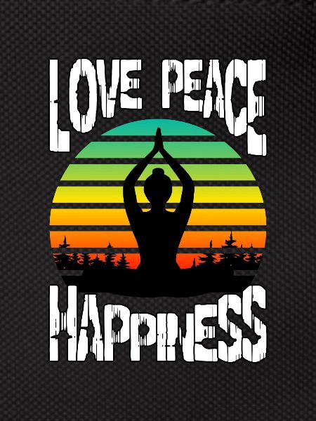 Love peace happiness