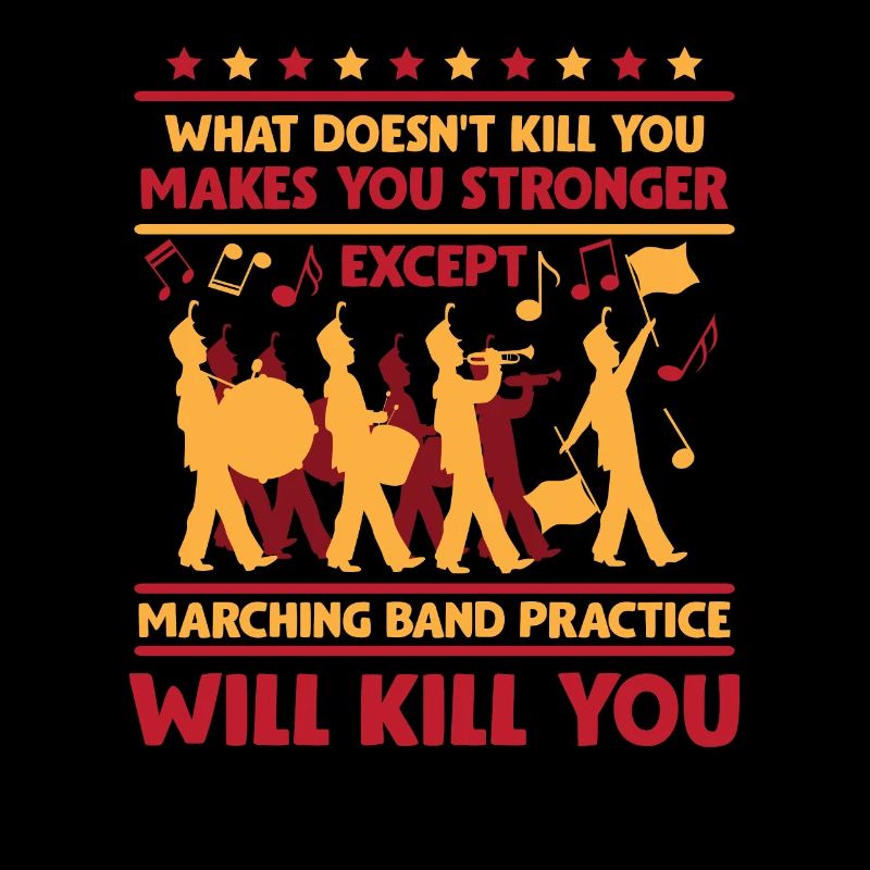 Hilarious marching band sarcasm trumpet