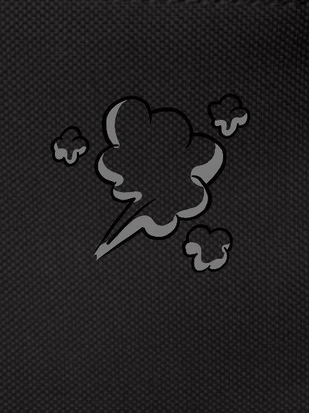 The fart - cartoon cloud