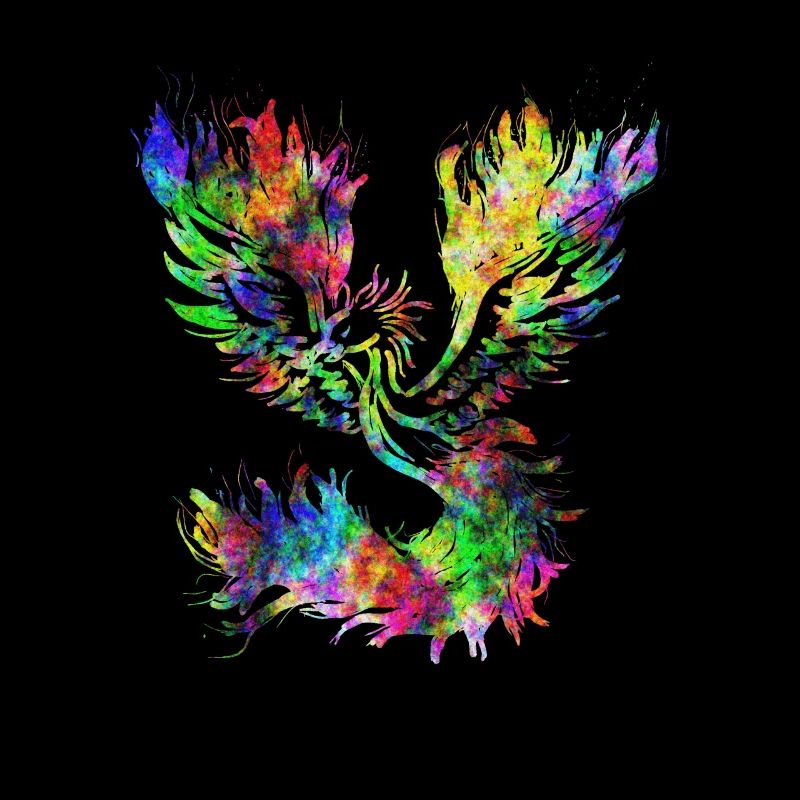 Psychedelischer Phönix