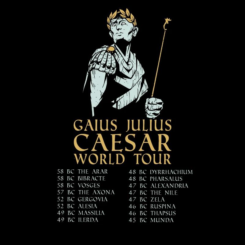 Histoire Gaius Julius Caesar anciens raids