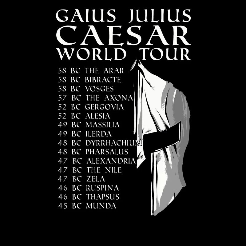 Antike Geschichte Gaius Julius Cäsar Helm Welttour