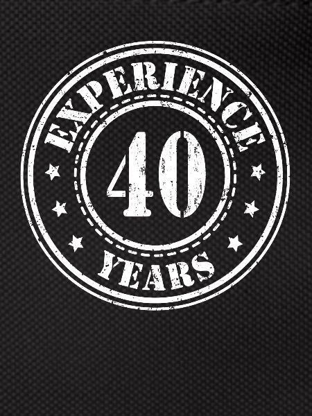 40 years of experience