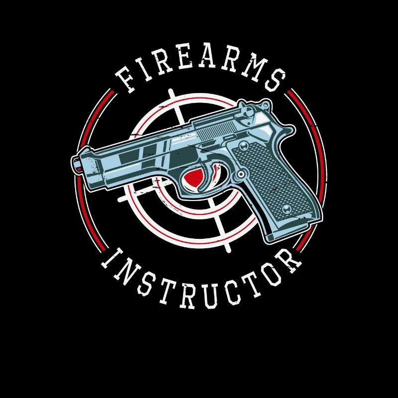 certified firearm instructor design for gun and