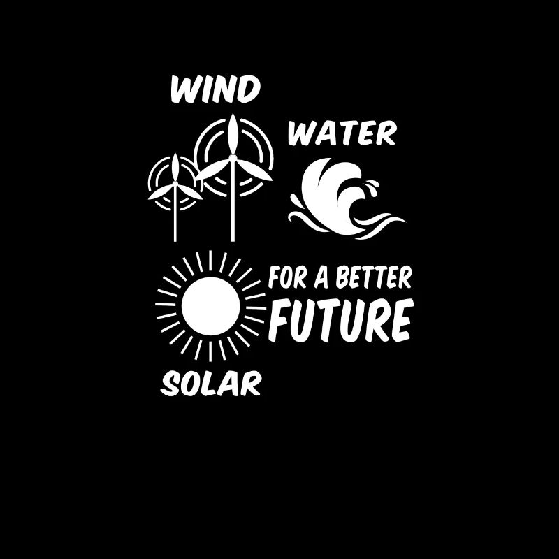 Wind water solar energy transition