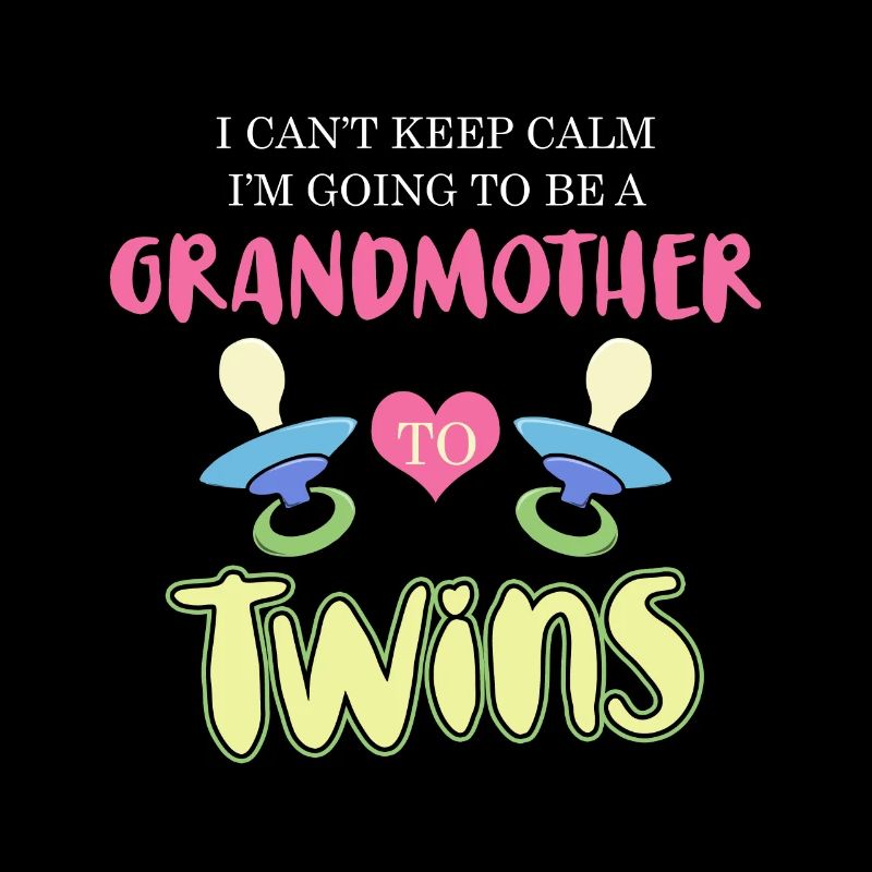 Baby Zwillinge werdende Mutter Geschenk Oma