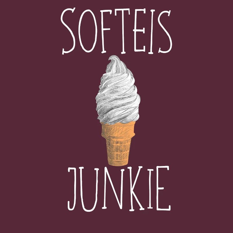 Softeis Junkie Eis Eiscreme Sommer Sonne Waffeleis