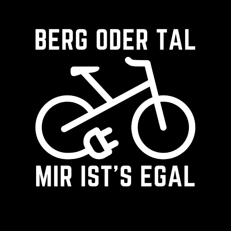 E-Bike Berg oder Tal Mir ist es egal