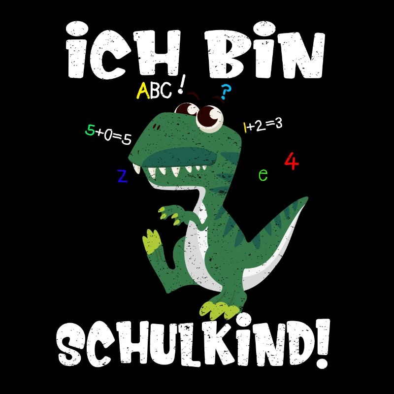 Dino Einschulung Ich bin Schulkind