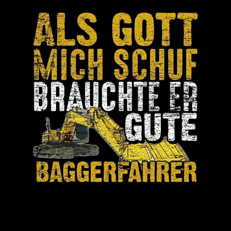 Baggerfahrer Arbeit