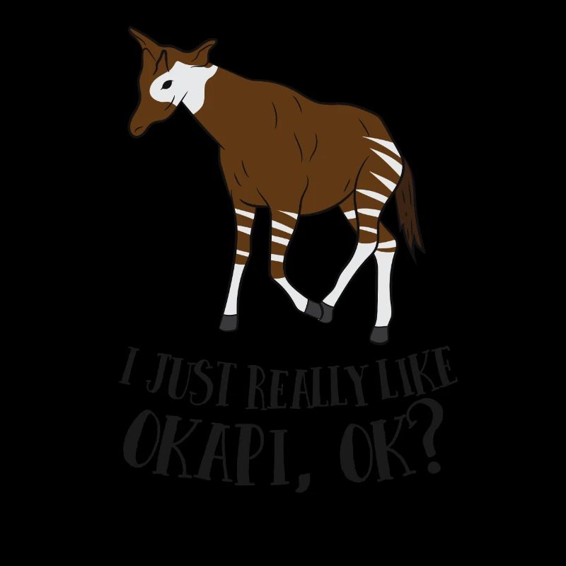 Cute Okapi Lover Gift I Just Really Like Okapi