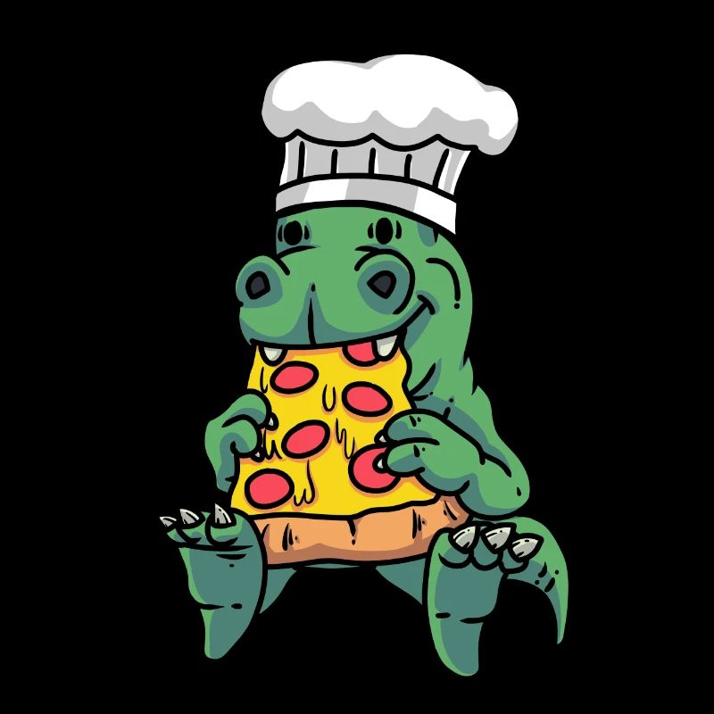 Pizza Baker Dino Restaurant Gourmet Kids