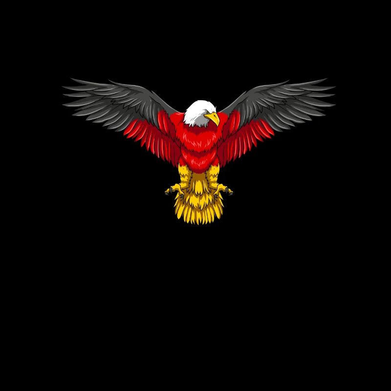German Eagle - Germany Flag