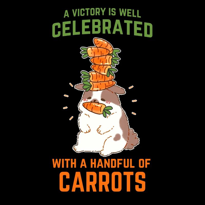 Feast rabbit carrot bunny vegetables