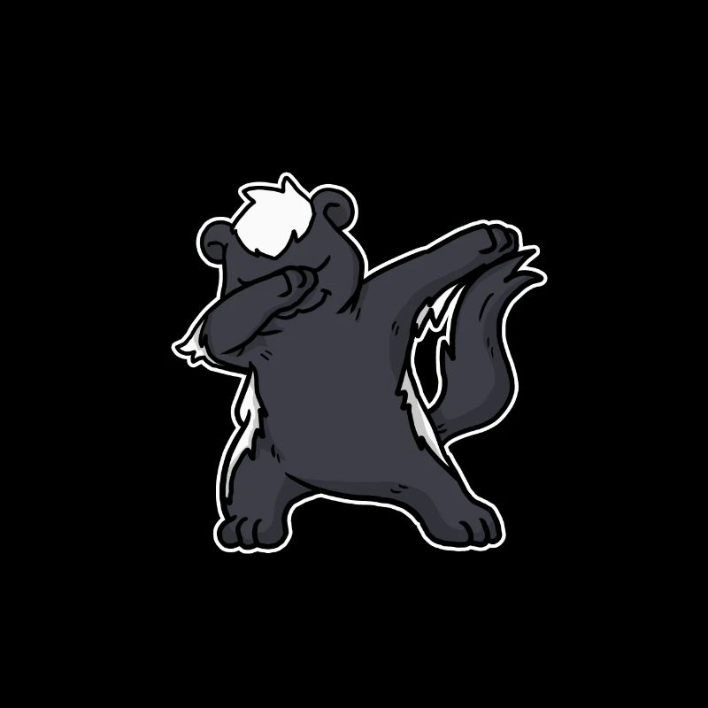 Lustiges Dabbing Dachs Geschenk