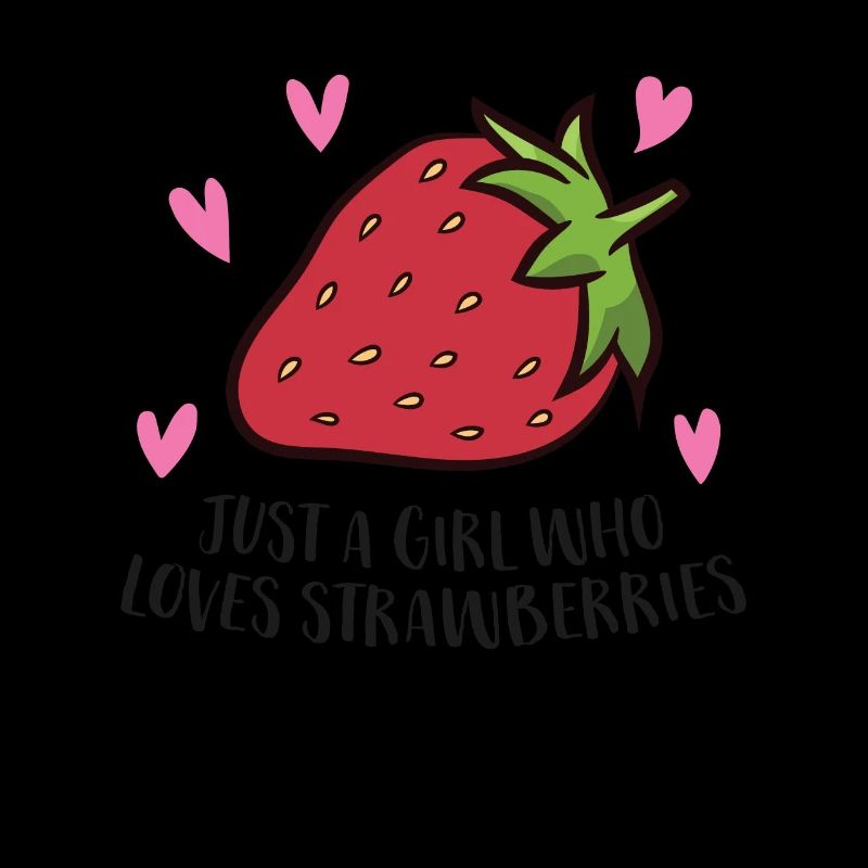 Nur Ein Mädchen Das Erdbeeren Liebt Cooles