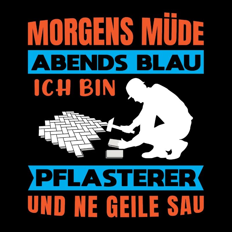 Pflasterer Steinleger Pflästerer Bau Pflastern