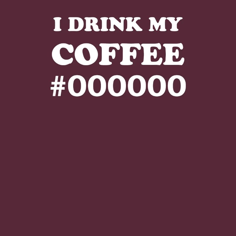 Kaffee Schwarz Nerd Programmierer IT Web Designer