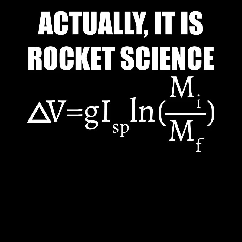Eigentlich ist es Raketenwissenschaft Tsiolkovsky Rocket