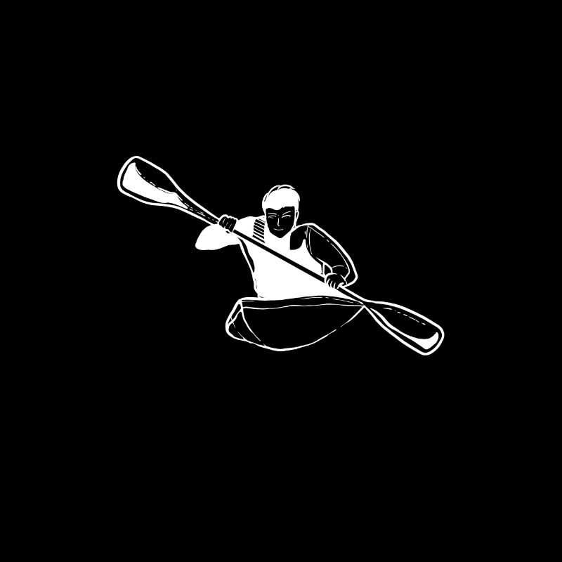 Kayaking Paddling Whitewater Canoeing Kayaker Gift