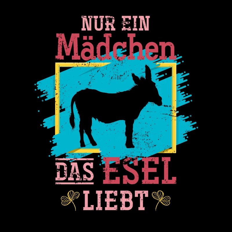 Esel Mädchen