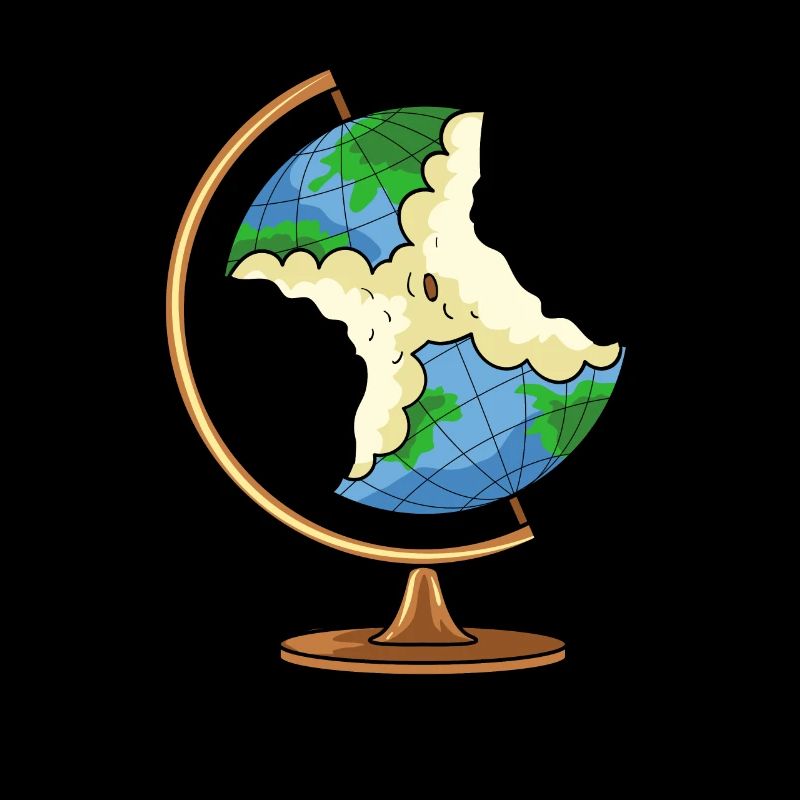 Globus Earth Apple Climate Protection Climate Change