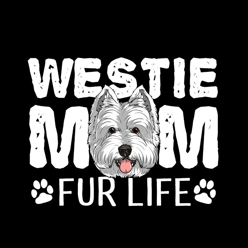 Westie Mutter fürs Leben West Highland White Terrier