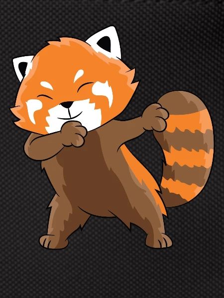 Dabbing Red Panda