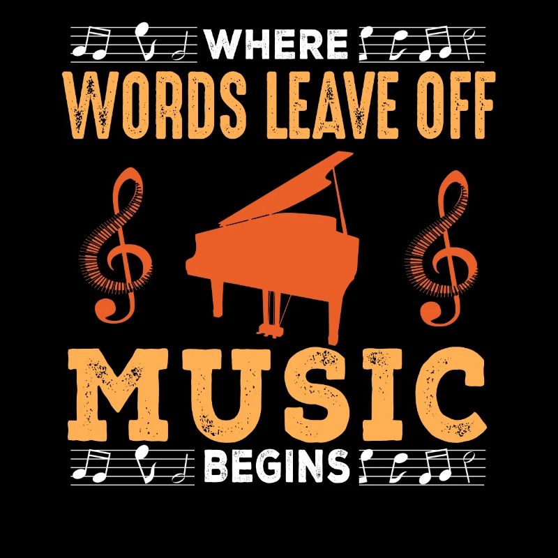 Les mots s'arrêtent, la musique commence