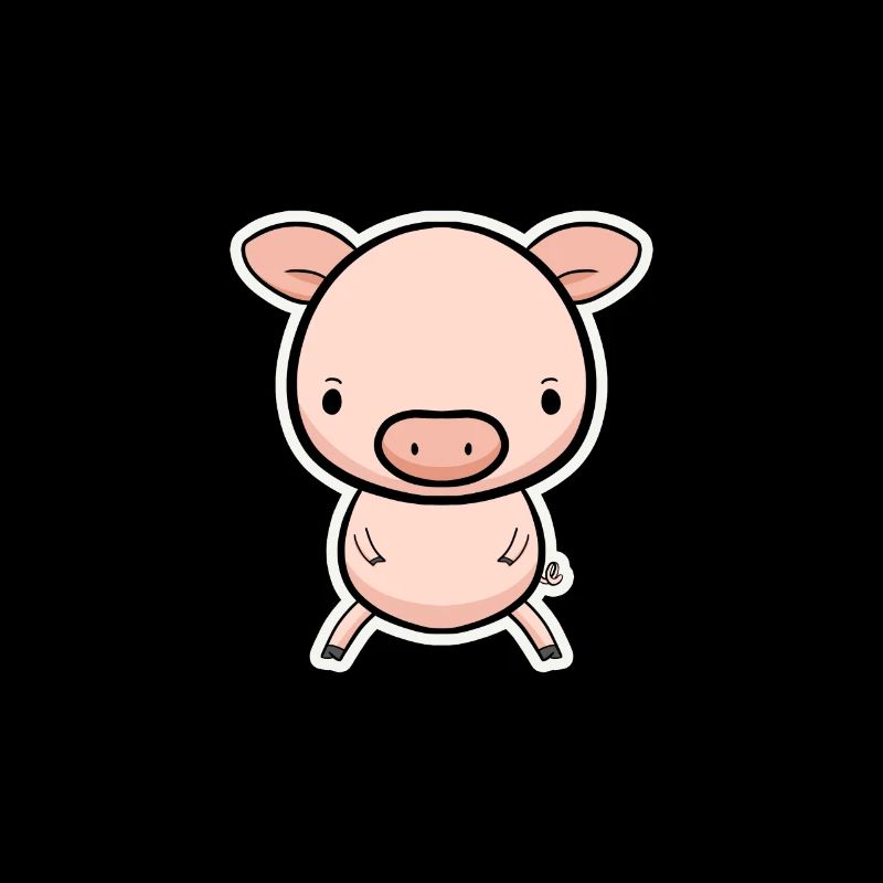 Dessin animé de cochons
