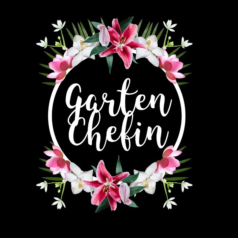 Garten Chefin Gärtnerin Blumen Ruhestands Geschenk