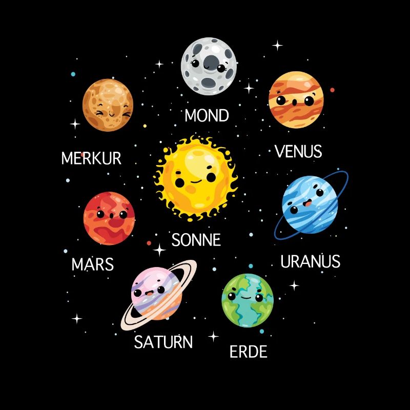 Sonnenystem Planeten Planet Universum