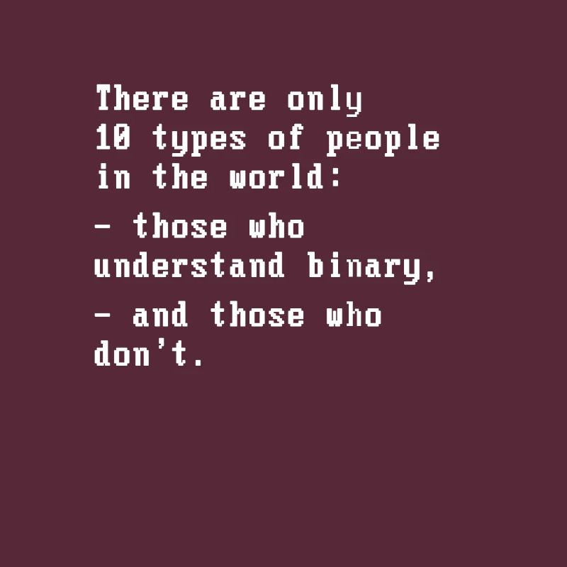 Software Developer Programmer 10 Types of People