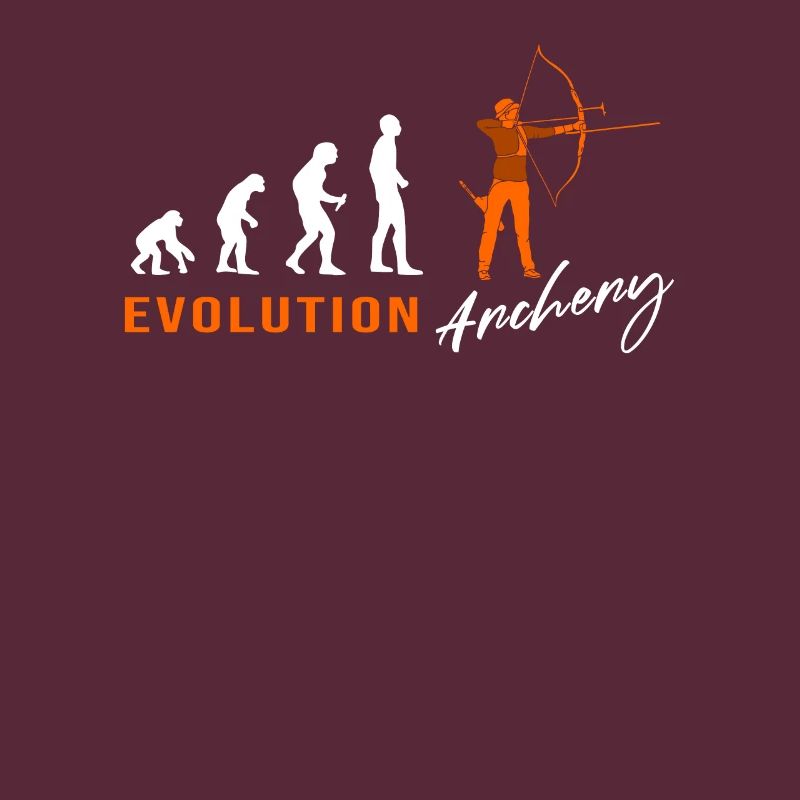 Evolution Bogenschießen Bogenschütze Bogen