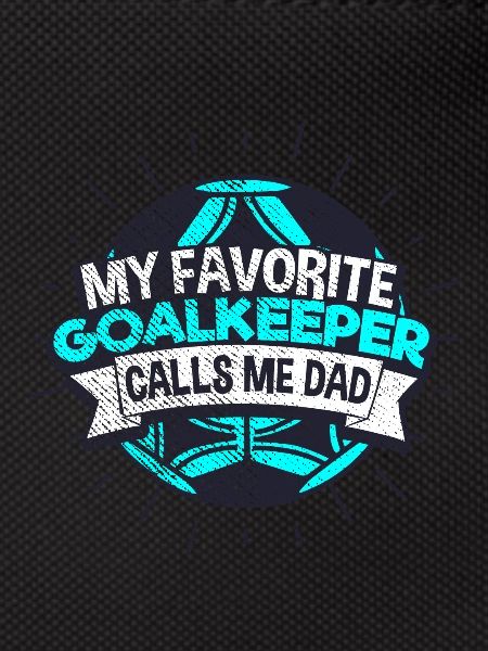 Goalkeeper soccer dad