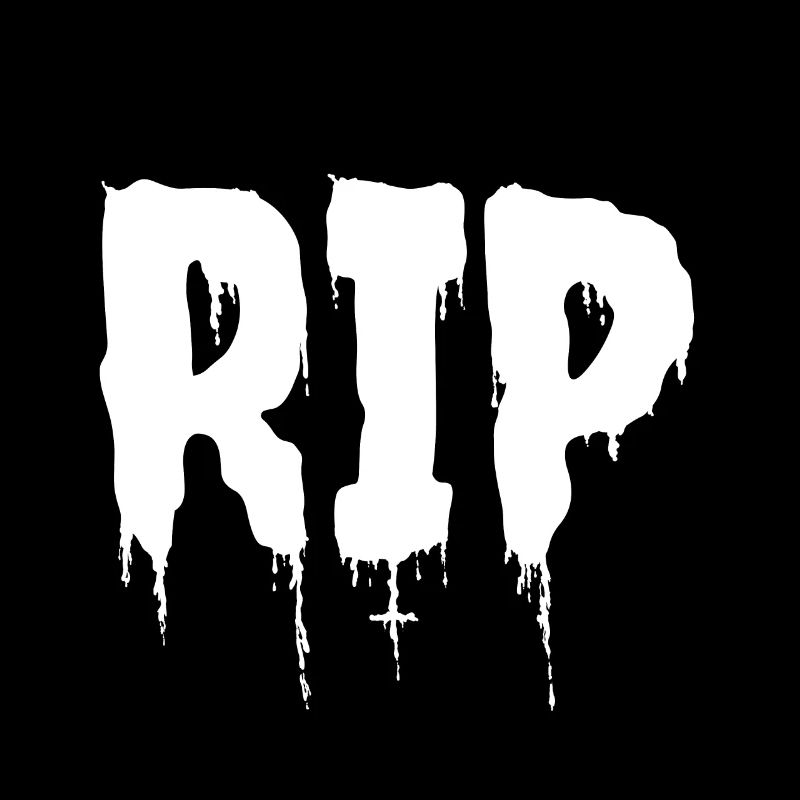 Rip Rest in Peace pastelgoth goth emo métal gothique