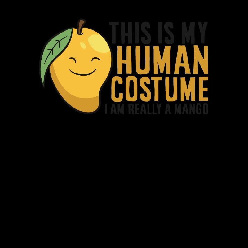 Mango Fruit Halloween Mango Human Costume I'm