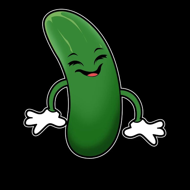 Courgettes drôles
