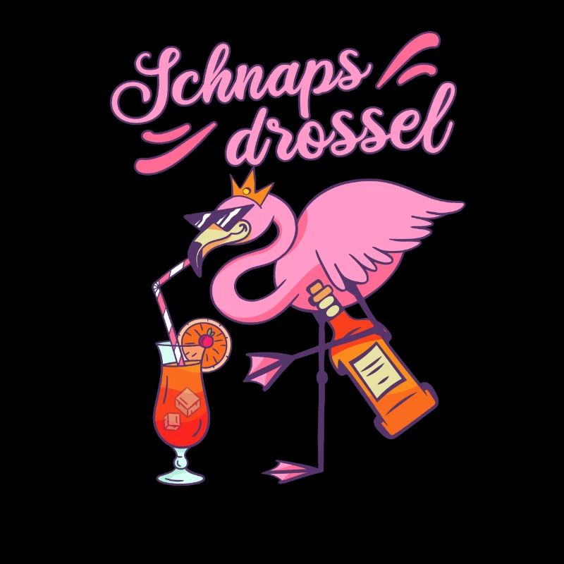 Schnapsdrossel Mädelsabend beste Freundin Geschenk