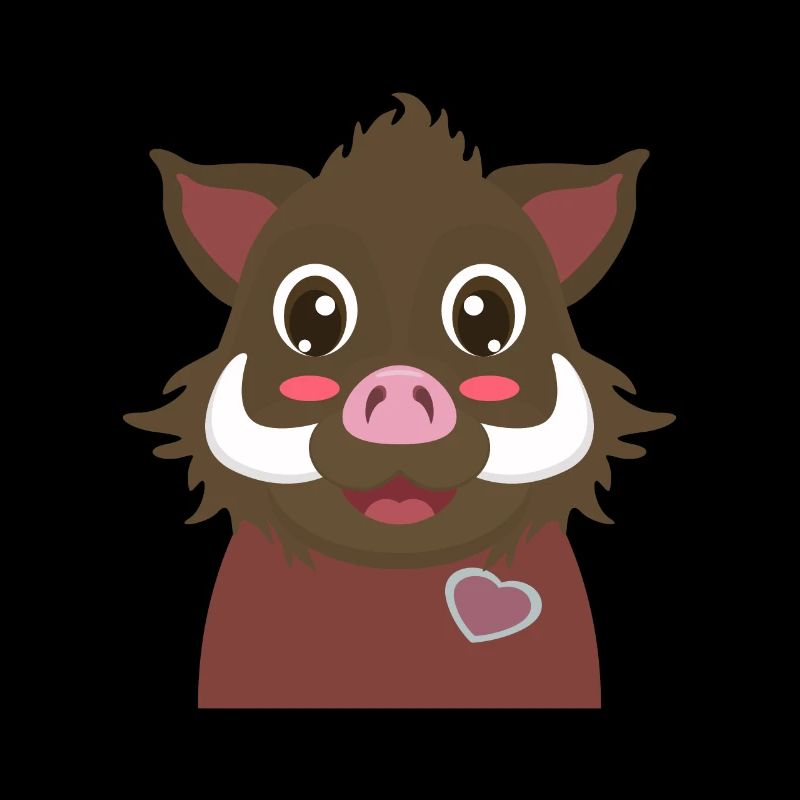 Wildschwein Comic