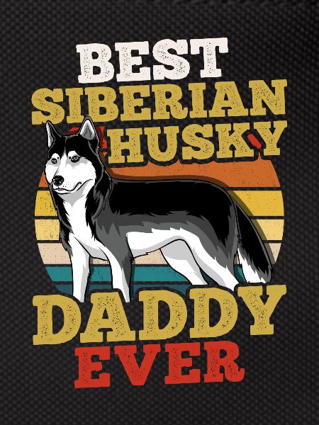 Siberian Husky Retro