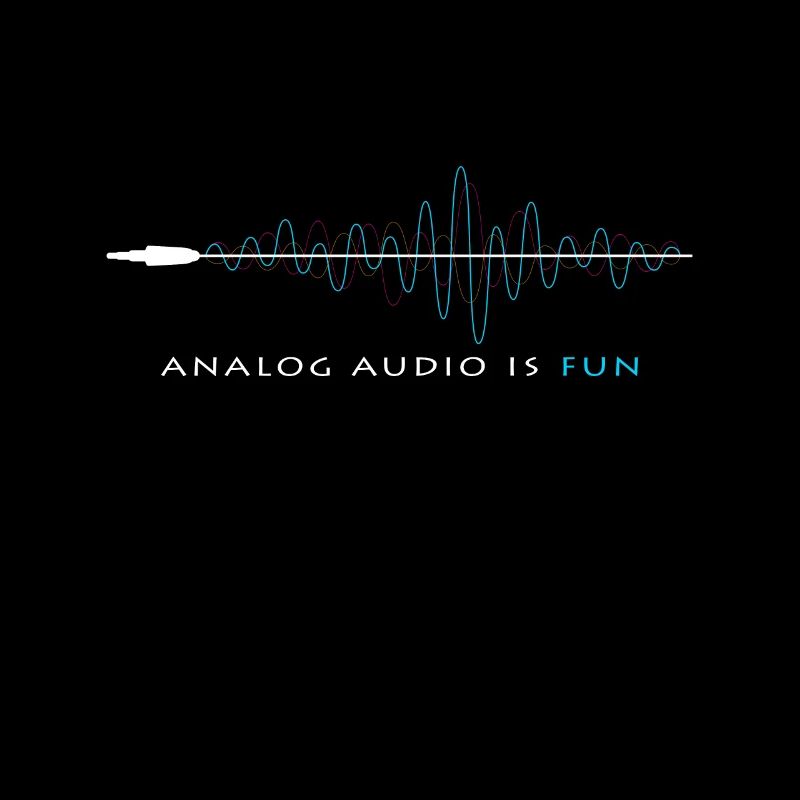 Analog old retro music is fun
