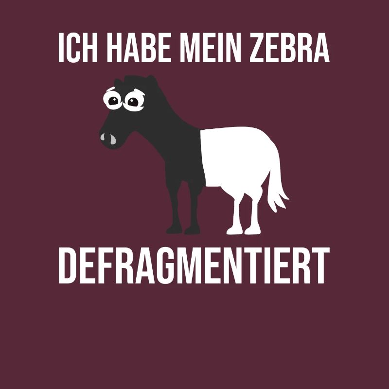 Zebra Defragmentiert Computer Programmierer